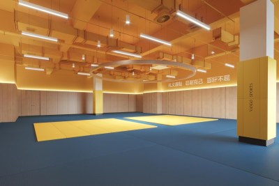 现代武术教室3D模型下载